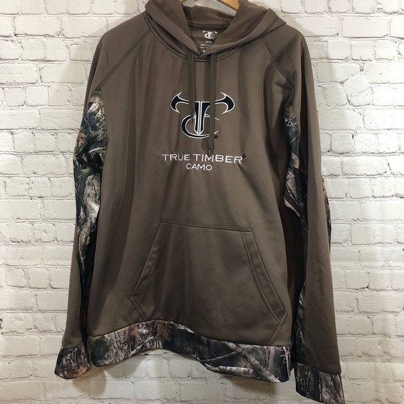 true timber camo hoodie